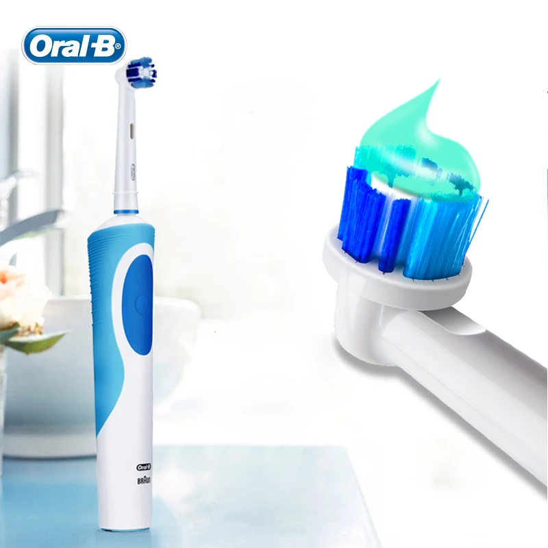 Электрическая зубная щетка Oral B перезаряжаемая батарея Электронная для взрослых