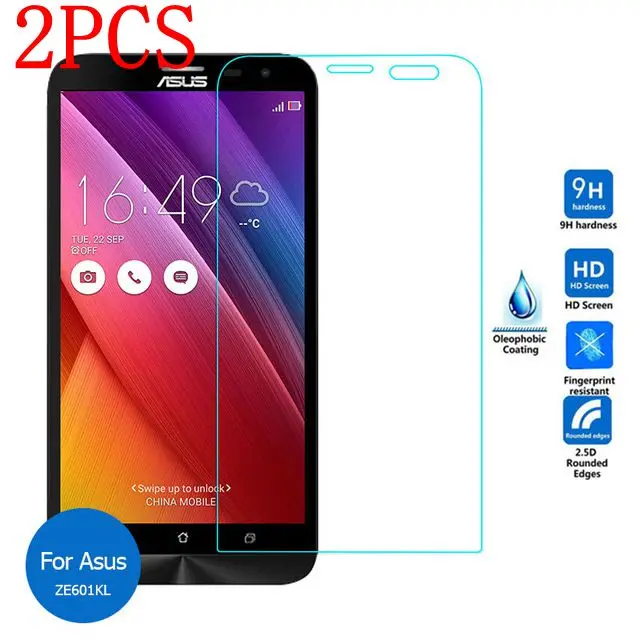 Закаленное стекло для Asus ZenFone 2 Laser 6 0 шт. защитная пленка экрана ZE601KL ZE600KL Z011D
