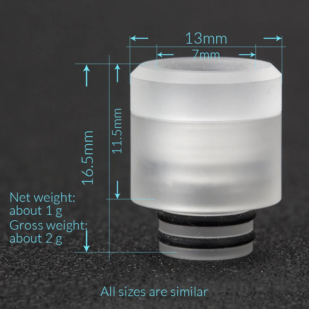 VAMOCE пластиковый капельный наконечник 510 Vape мундштук резьбовой для Tank RDA RDTA RTA
