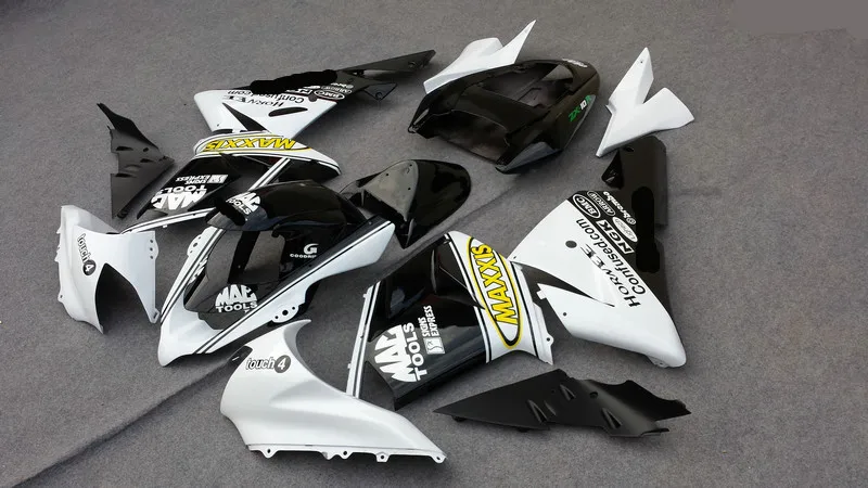 Лучший комплект обтекателей для мотоцикла KAWASAKI Ninja ZX10R 04 05 ZX 10R 2004 2005 ABS холодный