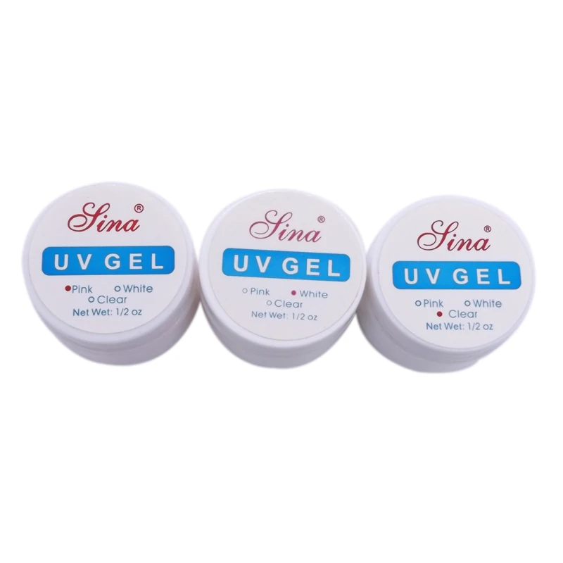 Набор для ногтей с УФ гелем щетки полировки топоат наборы Праймер основа гелевых