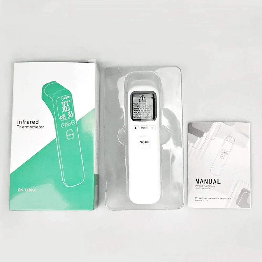 

Thermometer Forehead Infrared Thermometer Body Temperature Fever Non-contact Body Digital Measure Tool For Baby Adult