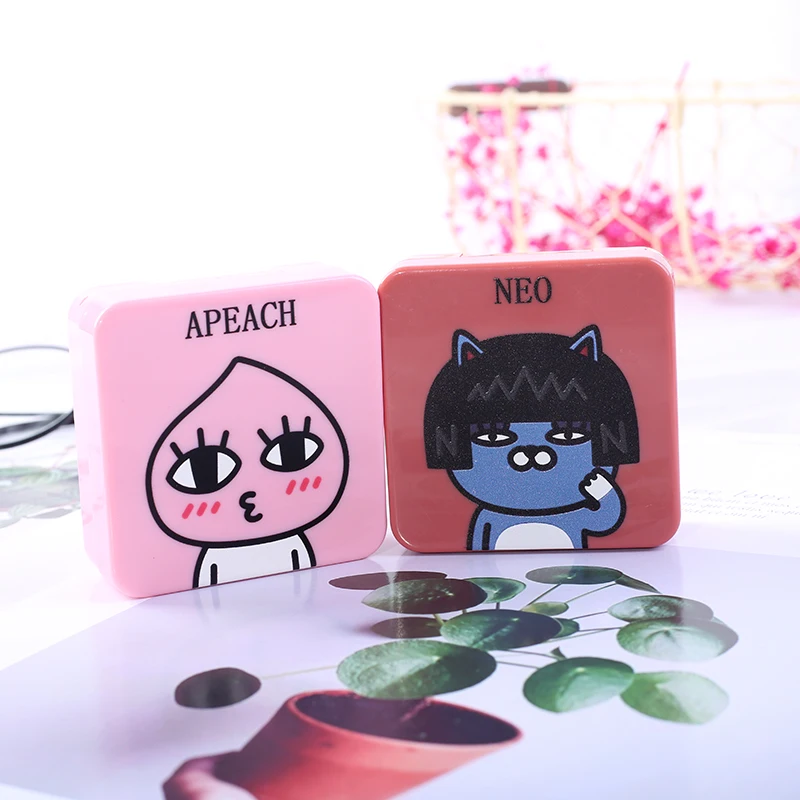 2019 новая модель милый животный модный красивый глаз коробка для хранения линз