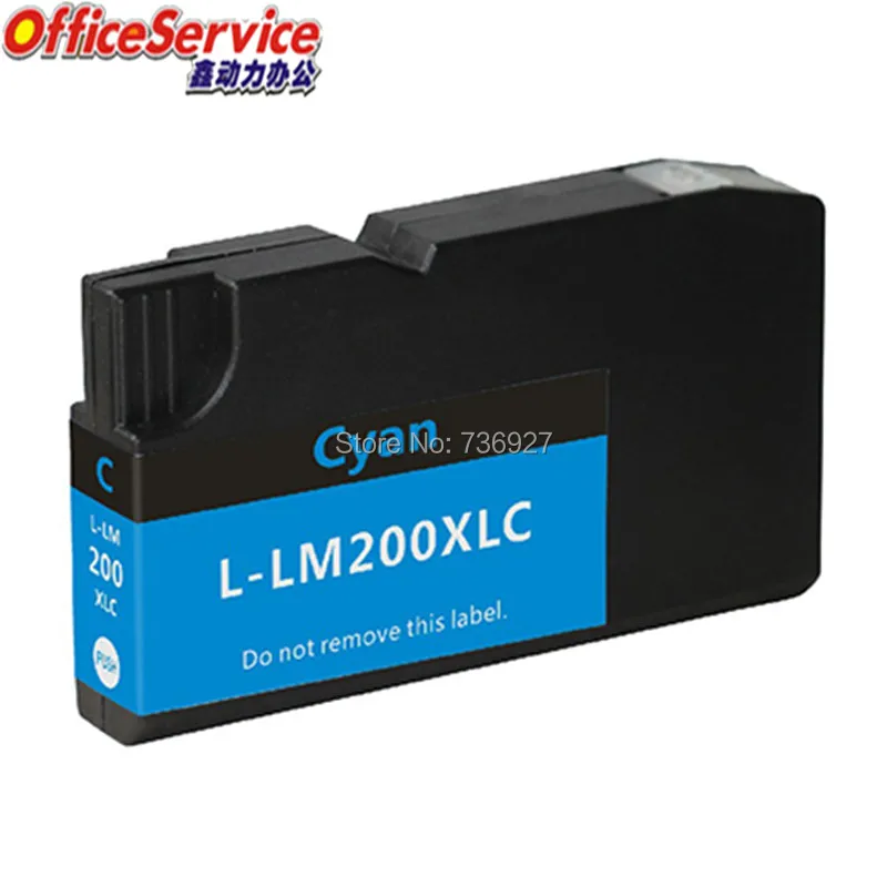 Совместимый чернильный картридж LM200 для принтера Lexmark OfficeEdge Pro4000c Pro5500t на рынках