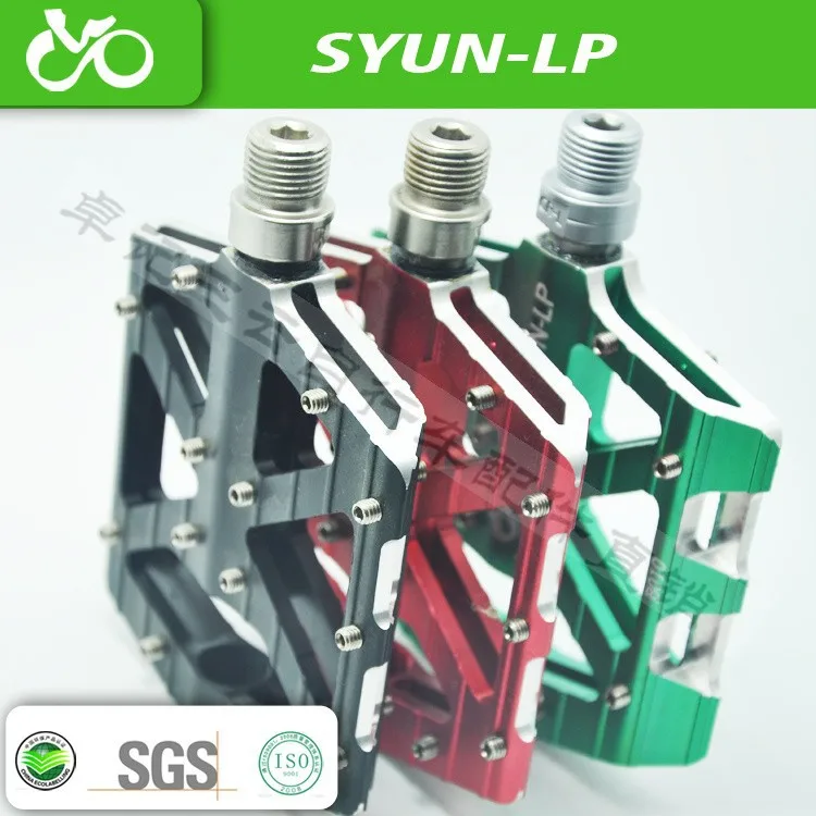 SYUN, Сверхлегкий, DH, MTB, BMX, дышащая, сплав, платформа, велосипедные педали, запчасти, аксессуары