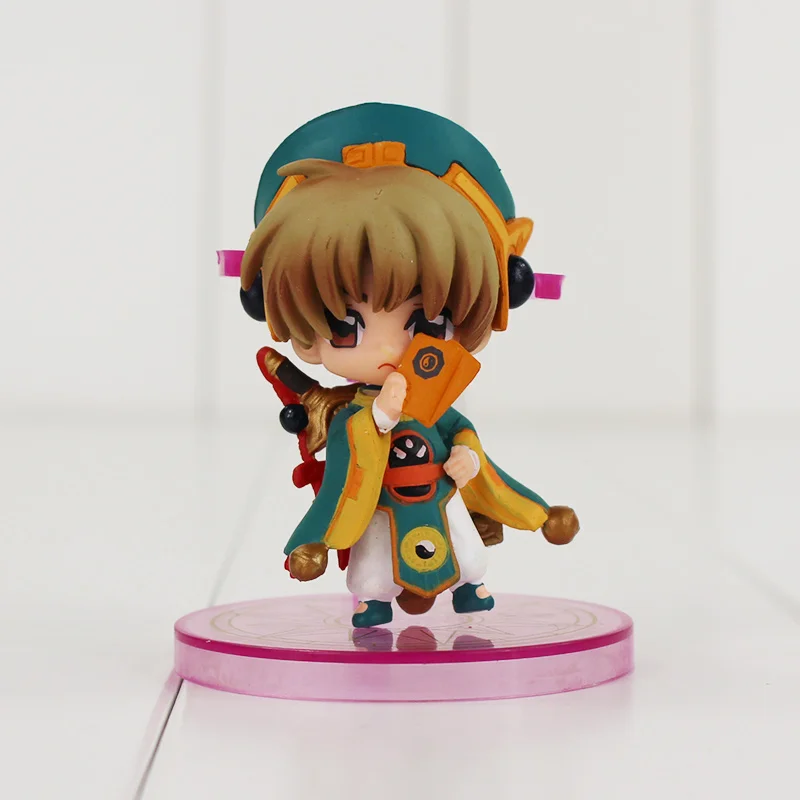 8 шт./лот аниме карточка каптор Сакура ПВХ Фигурки Игрушки Брелки Kinomoto Sakura Daidouji