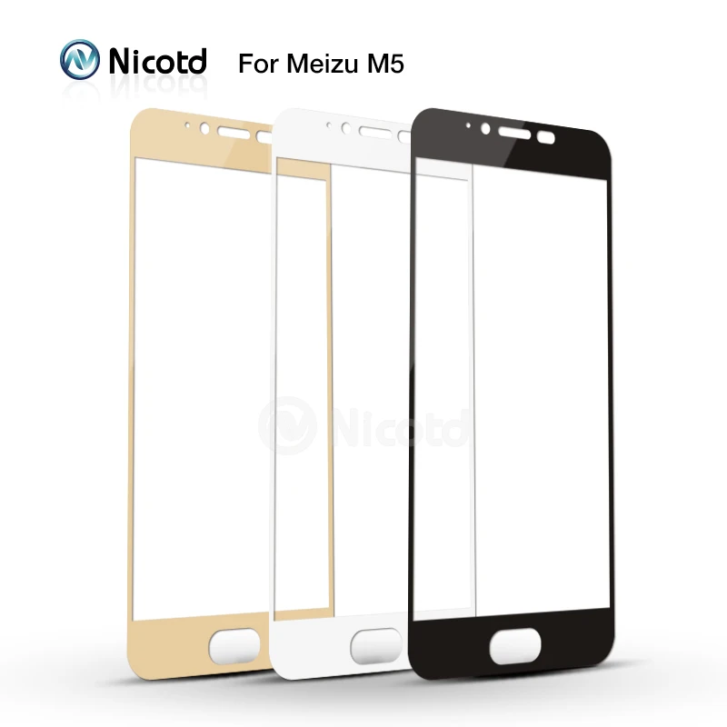 2 шт./лот 2.5D 9H полное покрытие из закаленного стекла для Meizu M3 Note M3S M3 Mini Max M3E M3X Защитная пленка для экрана