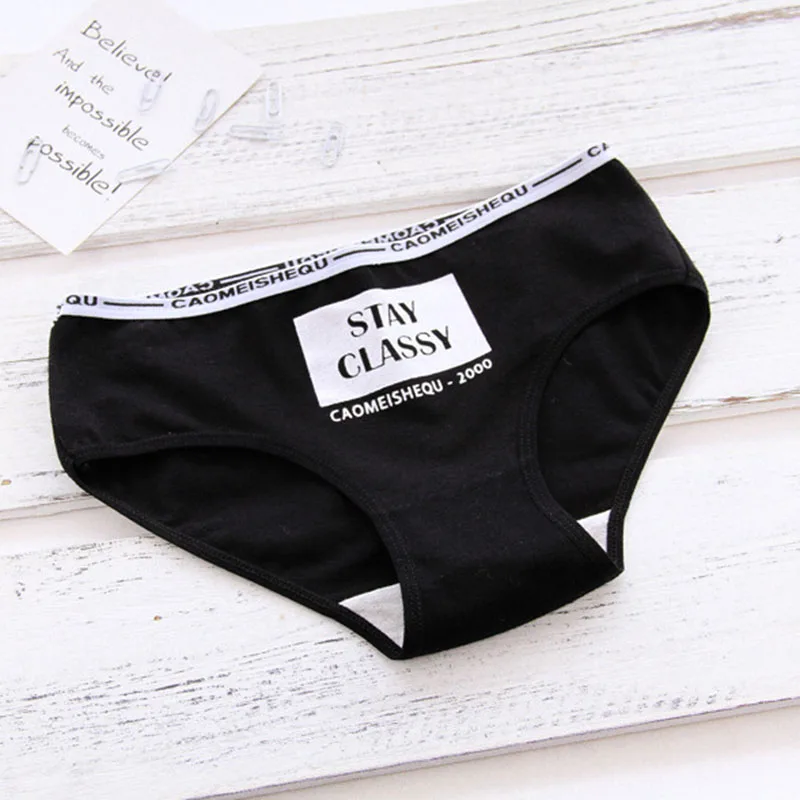 New girls panties young ladies stripes black white underwear cotton children's FAZ0061 | Детская одежда и обувь