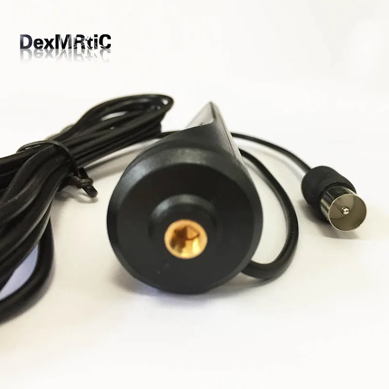 DVB-T antenna 16dbi high gain digital mobile aerial sucker base 3meters cable with IEC male connector | Обустройство дома