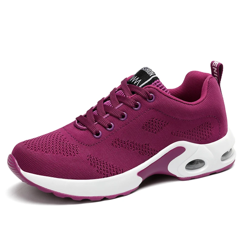 Fashion Women Shoes Air Cushion Sneakers Breathable Thick Sole Ladies Platform Trainers Female Height Increasing Plus Size | Обувь