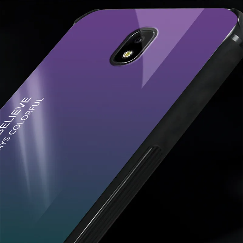Чехлы с закаленным стеклом для samsung Galaxy J3 J5 J7 J330 J530 J730 чехол для samsung Galaxy J5 Pro/J3 Pro/J7 Pro Fundas Coque