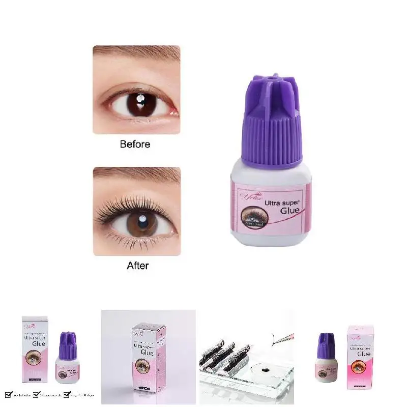 Профессиональный клей для наращивания ресниц быстрое высыхание наращивание