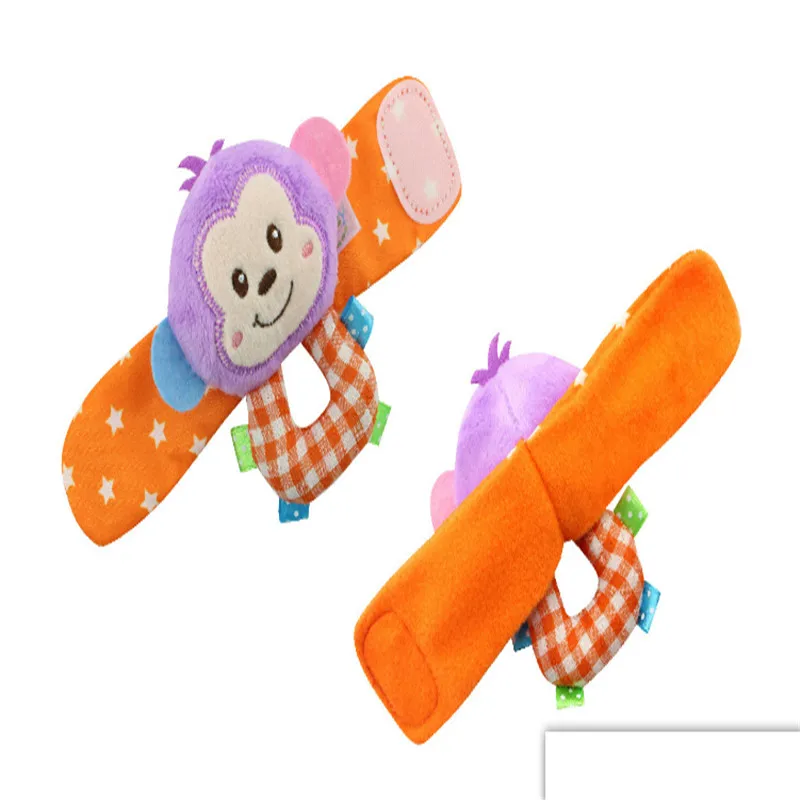 Новинка детские погремушки носки для ног с погремушкой на запястье Разноцветные