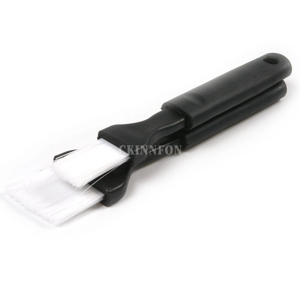 500Set 2Pcs/Set Basting Pastry Brushes BBQ Barbecue Baking Grilling Bristles (Color: Black) |
