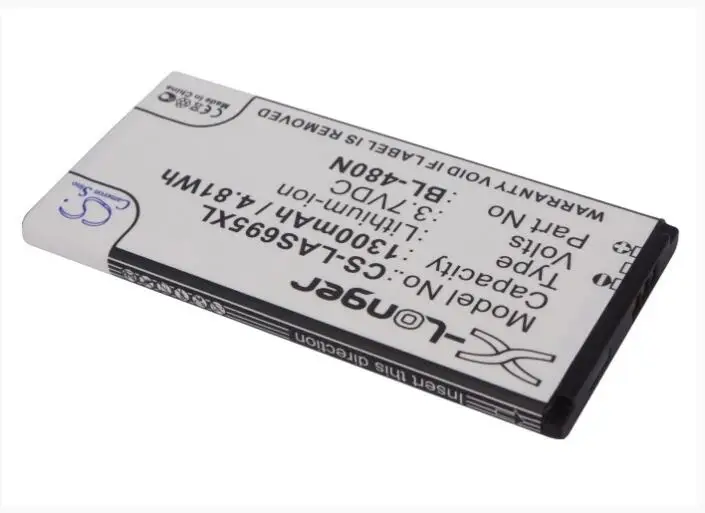 Аккумулятор Cameron Sino 1300 мАч для LG AS695 LGMS695 R MS695 Optimus M + Plus BL 48ON EAC61758502|Аккумуляторы
