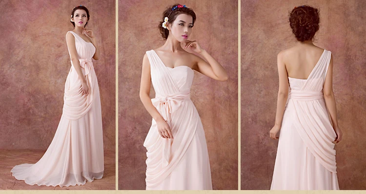 Chiffon One Shoulder Beading Red Graceful Prom Dress Wholesale FY20148062 | Свадьбы и торжества