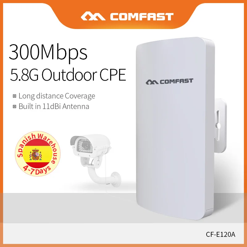 Дальний Открытый CPE 5 8 ГГц 300 Мбит/с точка доступа POE беспроводной повторитель