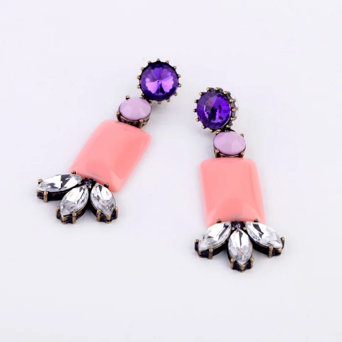 Оптовая цена антикварные золотые цвета розовый коричневый квадратные