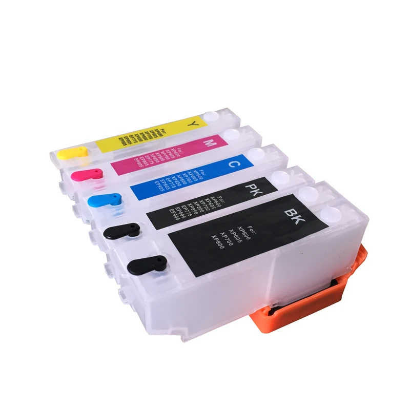 T2601 T2611 многоразовые картриджи для принтера Epson XP 800 xp600 xp700 xp520 xp620 xp820 xp625 с чипами