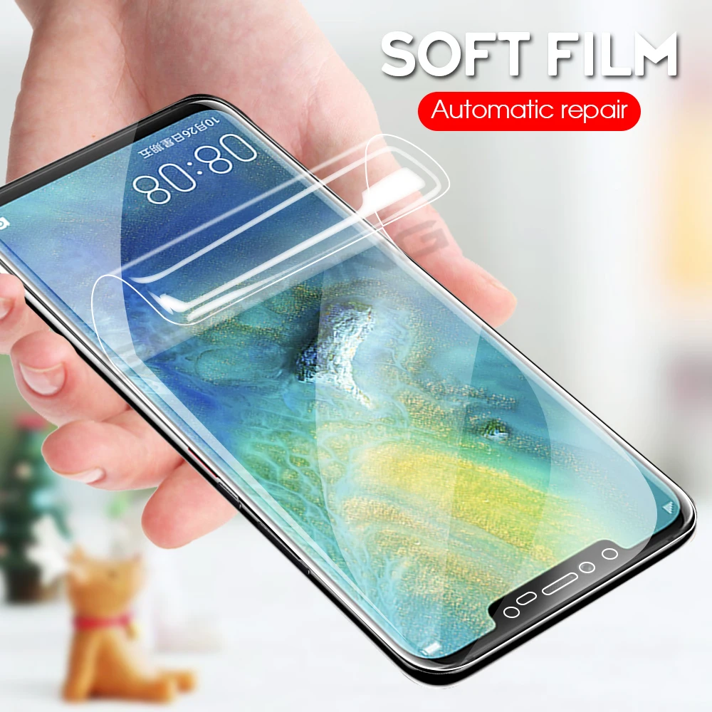 9D полное покрытие мягкая Гидрогелевая пленка для huawei mate 20 Pro 20 Lite для Honor 10 защитная пленка HD не стекло