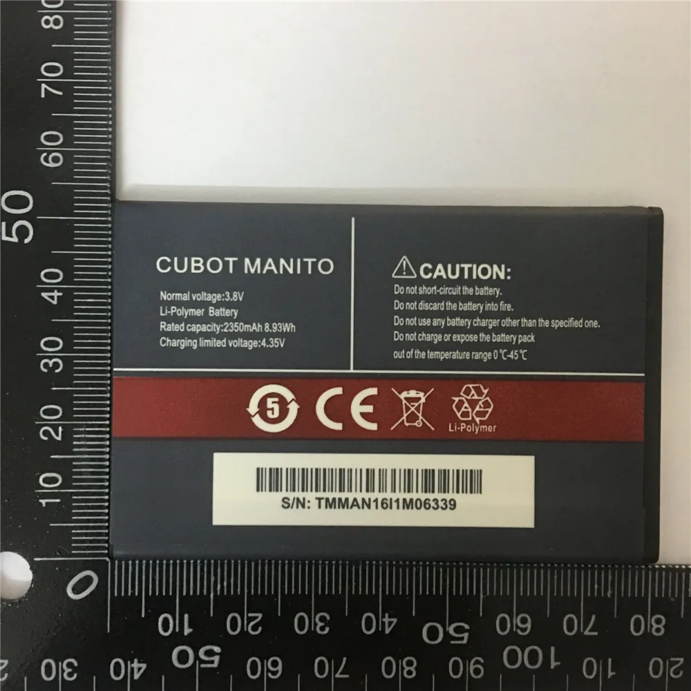Аккумулятор для CUBOT MANITO Batterie Bateria Batterij аккумулятор 3 8 V 2350mAh | Мобильные телефоны и