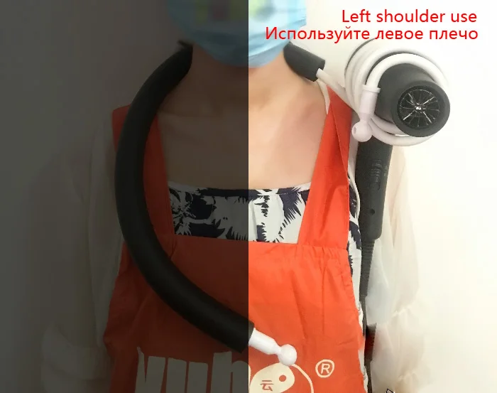 1pcs left bracket Висячая Шея собака фен кронштейн, животное косметолога уход выделенная анти-кривая шея, аксессуары для собак усилие и легкость стенты - Цвет: 1pcs left bracket