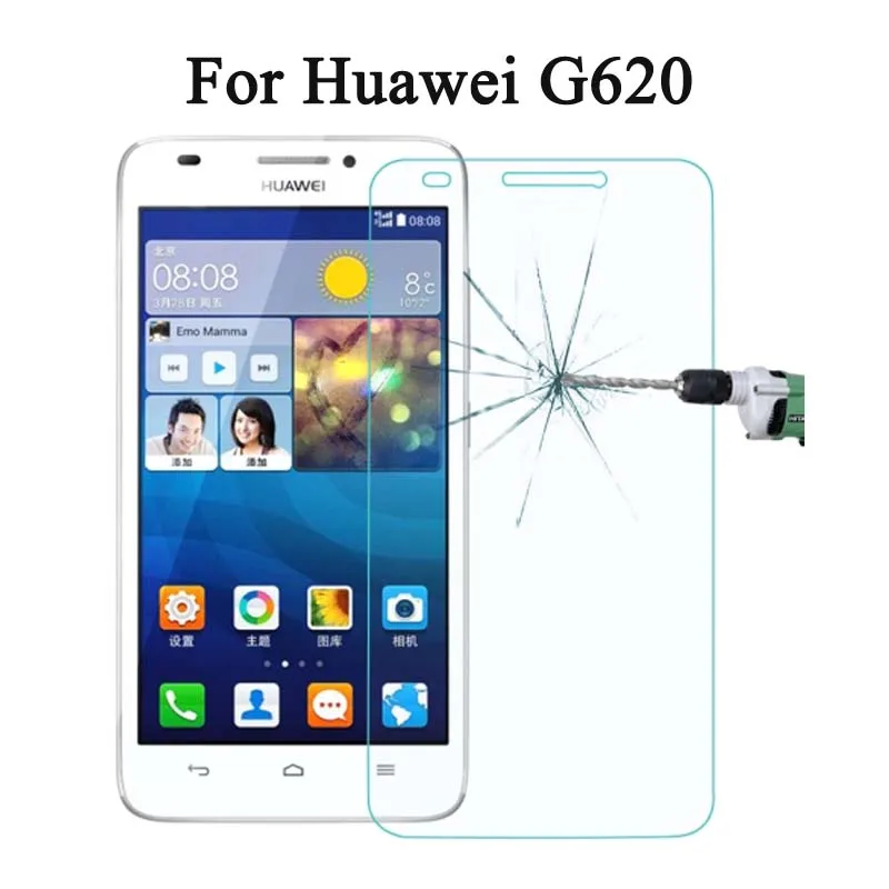 Стеклянная пленка для Huawei G620 G660 Y5 Y5C Y541 Y6 Ascend Y300 Y330 Y511 Y530 Y536 Y600 Взрывозащищенная