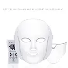 Маска спектрометрическая светодиодсветодиодный для ухода за кожей лица, световая терапевтическая корейский уход за кожей лица, шеи и ПЭ пакет, 7 цветов