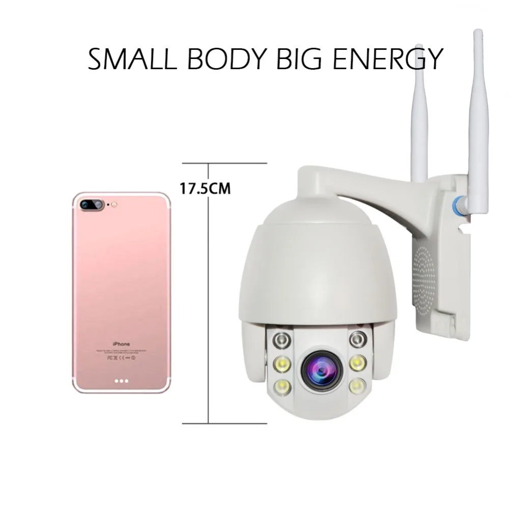 YSA 4G сим карты купольная PTZ IP Камера 1080P Беспроводной Wi Fi мини звездного неба