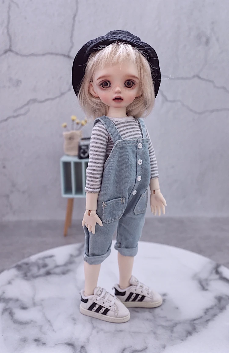 1 шт. повседневный джинсовый комбинезон для кукол Blyth Licca Azone 1/6 BJD YOSD|Куклы| |