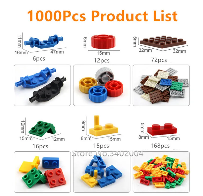 Игрушка 1000P lepinS город строительные блоки Набор DIY конструктора друзей создатель