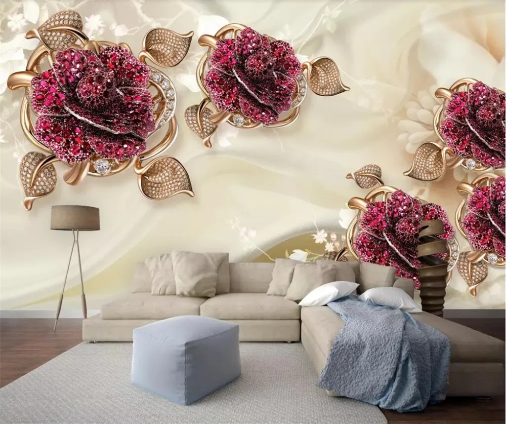 Beibehang пользовательские обои 3d стерео фото фрески европейские Роскошные