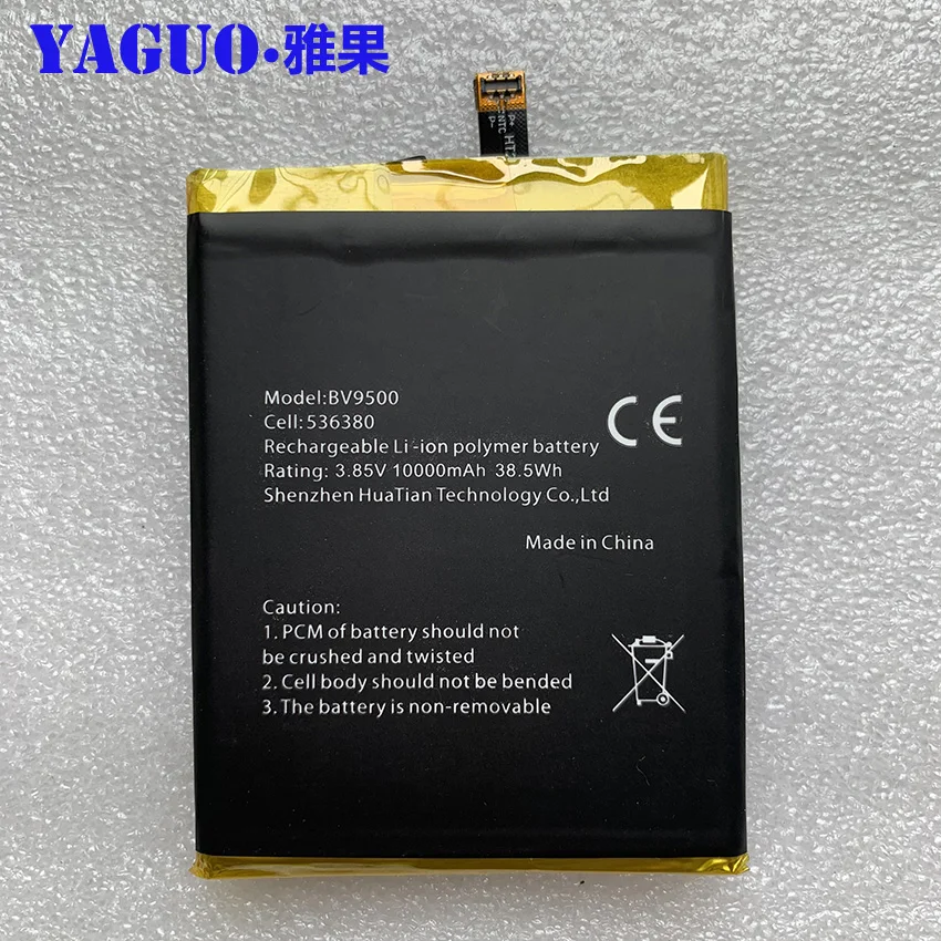 100% новый аккумулятор Blackview BV9500 10000 мАч для замены смартфона Pro MT6763T