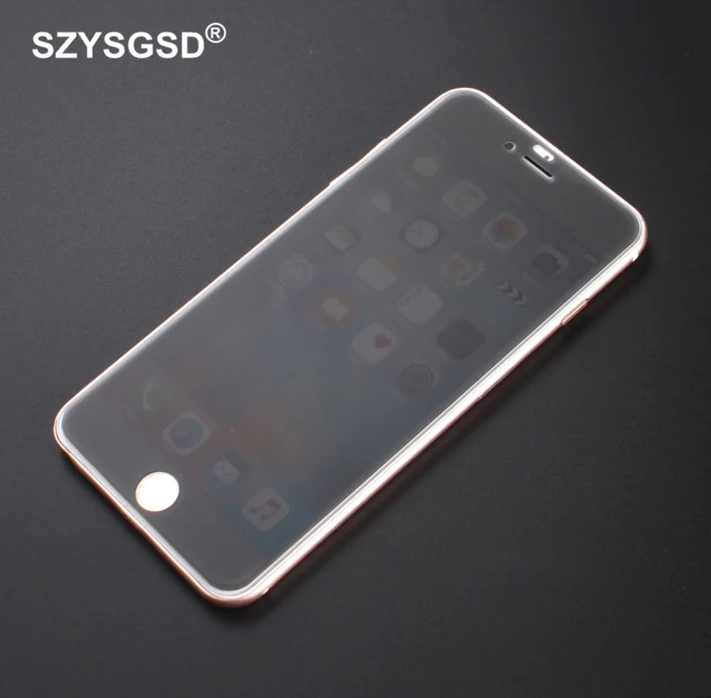 SZYSGSD закаленное стекло для защиты экрана iPhone 7 8 Plus антибликовое XS XR защитная