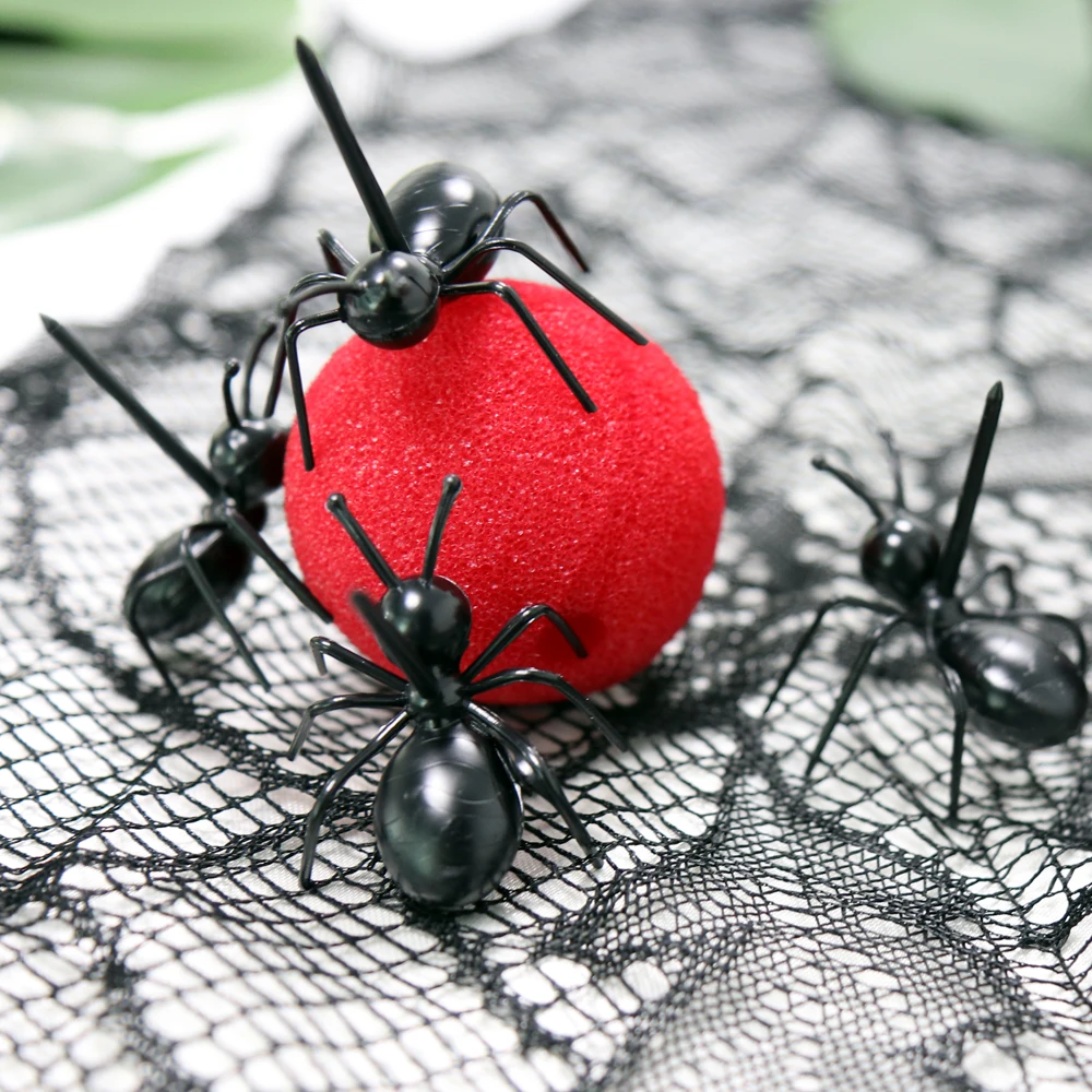 12Pcs Cute Mini Ant Fruit Fork Dessert Salad Forks Picks Kids Funny Vegetable &amp Tableware wedding party decoration | Дом и сад