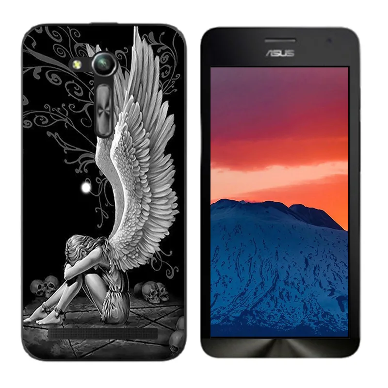 06 Чехол для Asus X014D чехол для Asus Zenfone GO ZB450KL ZB452KG 2nd Gen ASUS_X014D чехол с принтом "сделай сам" - Цвет: 06