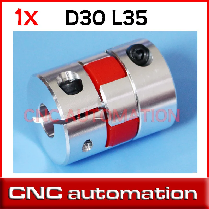 1 шт. соединительная муфта с гибким губчатым валом двигателя CNC D30 L35