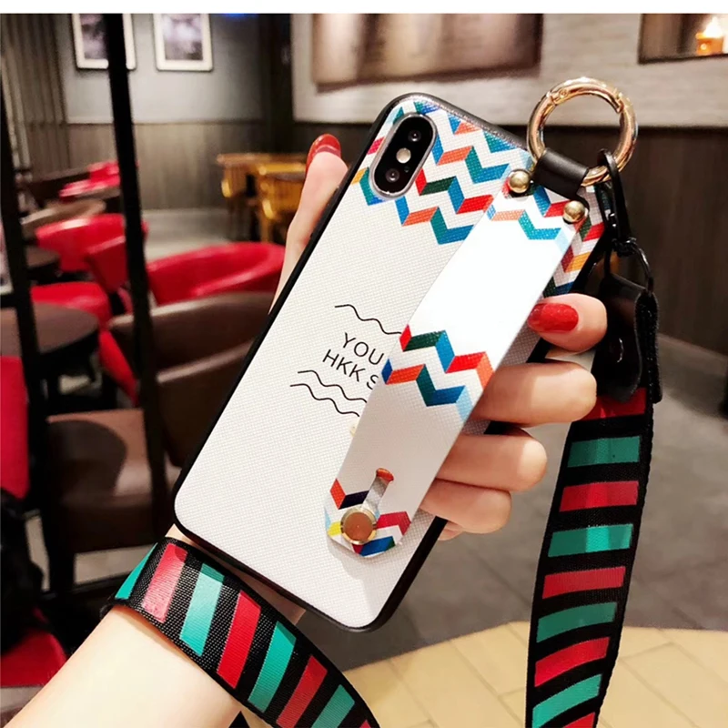 Чехол Easterm 7 мягкий чехол из ТПУ с длинными полосками для iPhone X 6S 6P 8 P XS MAX XR