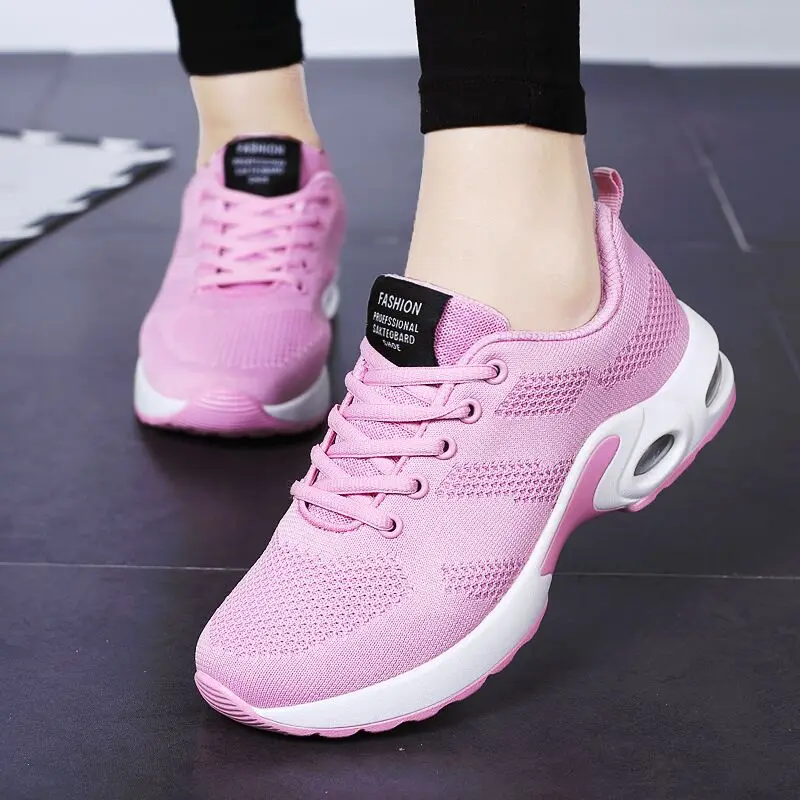 Женские кроссовки Новинка 2018 года Вулканизированная обувь женская красная