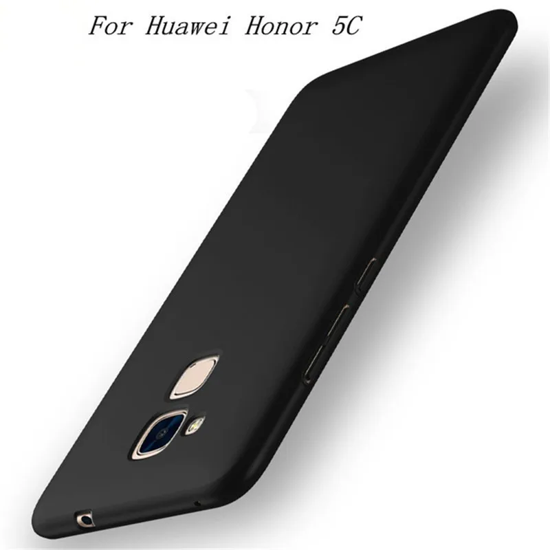Mpcqc ярких цветов Матовый кожаный чехол для Huawei Honor 5C ТПУ Резиновая мягкая задняя