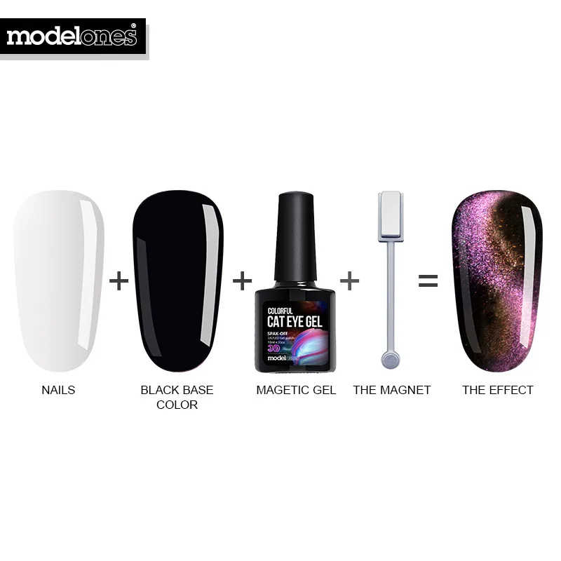 3d двухлинейный Хамелеон для использования с магнитом УФ Гель лак ногтей цветными