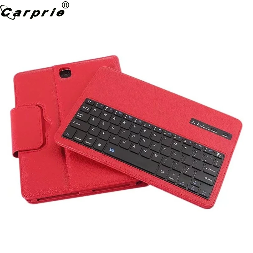 CAPRPIE Авто Режим сна/пробуждения кожаный чехол мини беспроводная клавиатура для