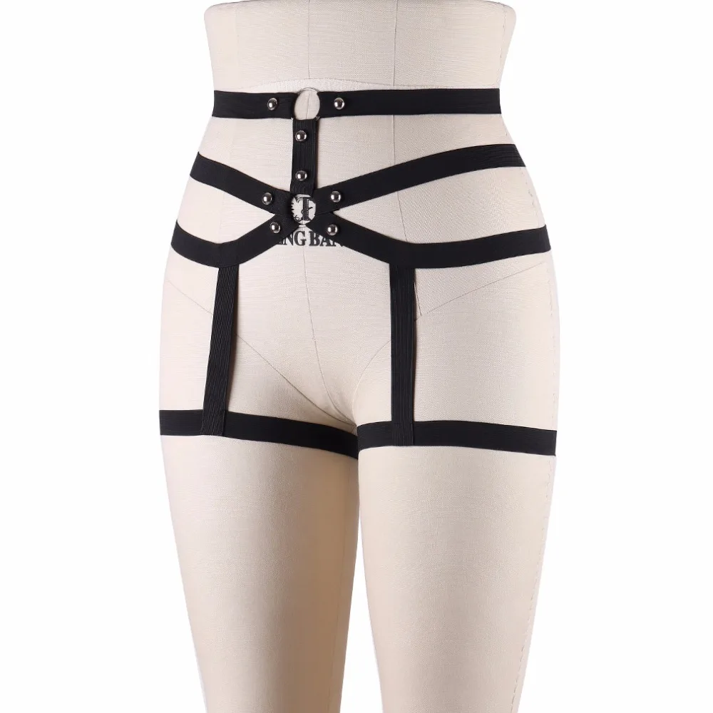 Подвязки для чулок Rave Wear пояс/Боди-клетка/фетиш-белье/Подвязки ног/чулки на бедра