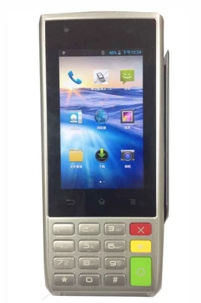 Ручной ic карты POS терминал с термопринтером магнитной картой/Смарт rfid pos