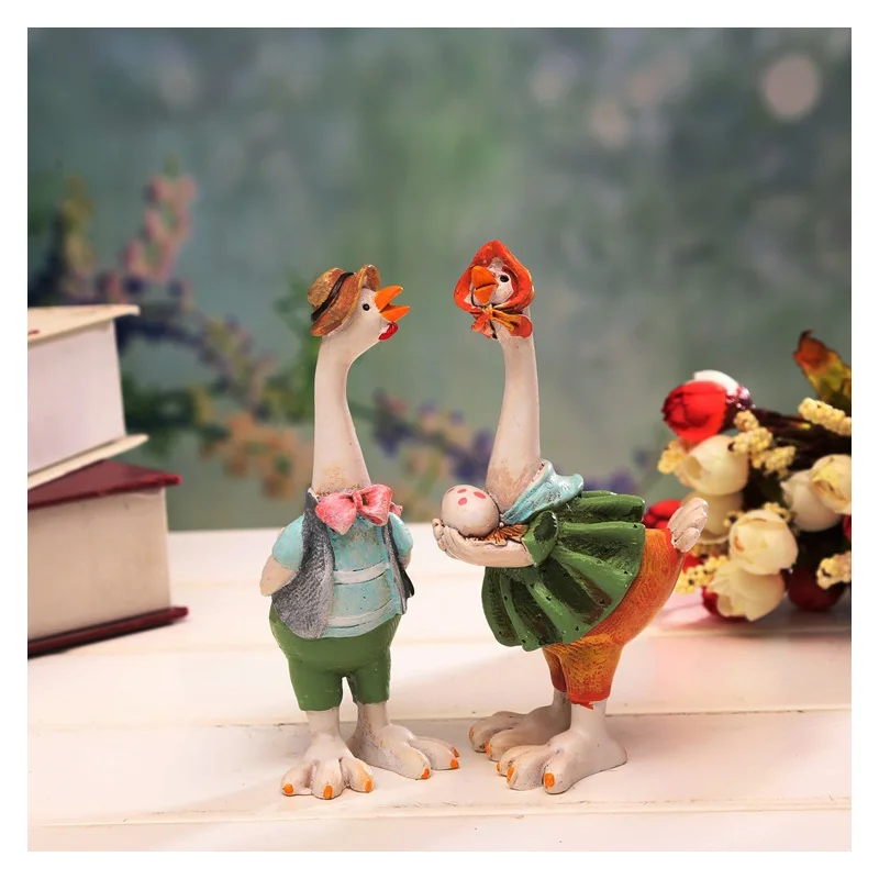 Домашний декор креативное украшение для семьи курицы полимерные куклы поделки