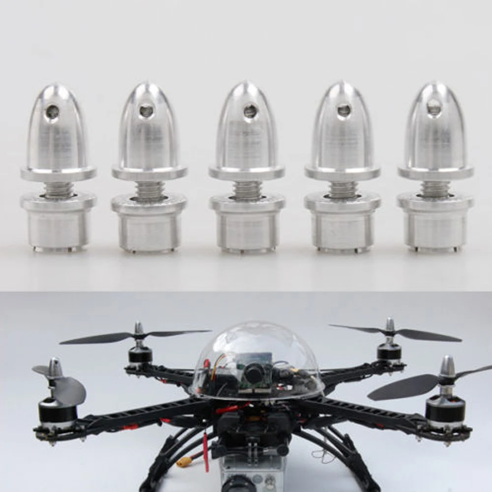 5pcs 3mm Aluminum Bullet Propeller Adapter Collet For RC Brushless Motor Prop | Инструменты