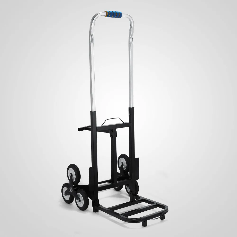 Free duty for EU Strong Portable Stair Climbing Folding Cart Climb Hand Truck Dolly with Backup Wheels | Инструменты