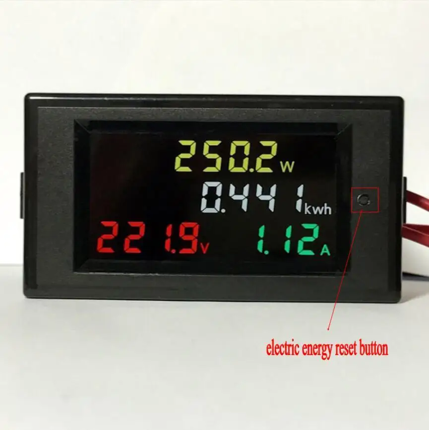 AC 80 300v LCD 100A вольтметр измеритель мощности амперметр фотометр|meter recorder|meter displaymeter