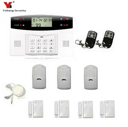 

Yobang Security Smart Home Alarm Wireless 433Mhz Sensors Alarmes Wireless GSM Alarm System For Home Security System Quad Band