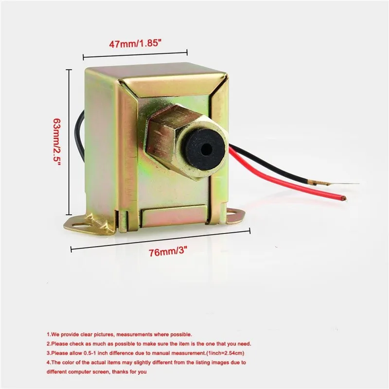 Топливный насос CARPRIE универсальный 12 В электрический топливный линейный фильтр